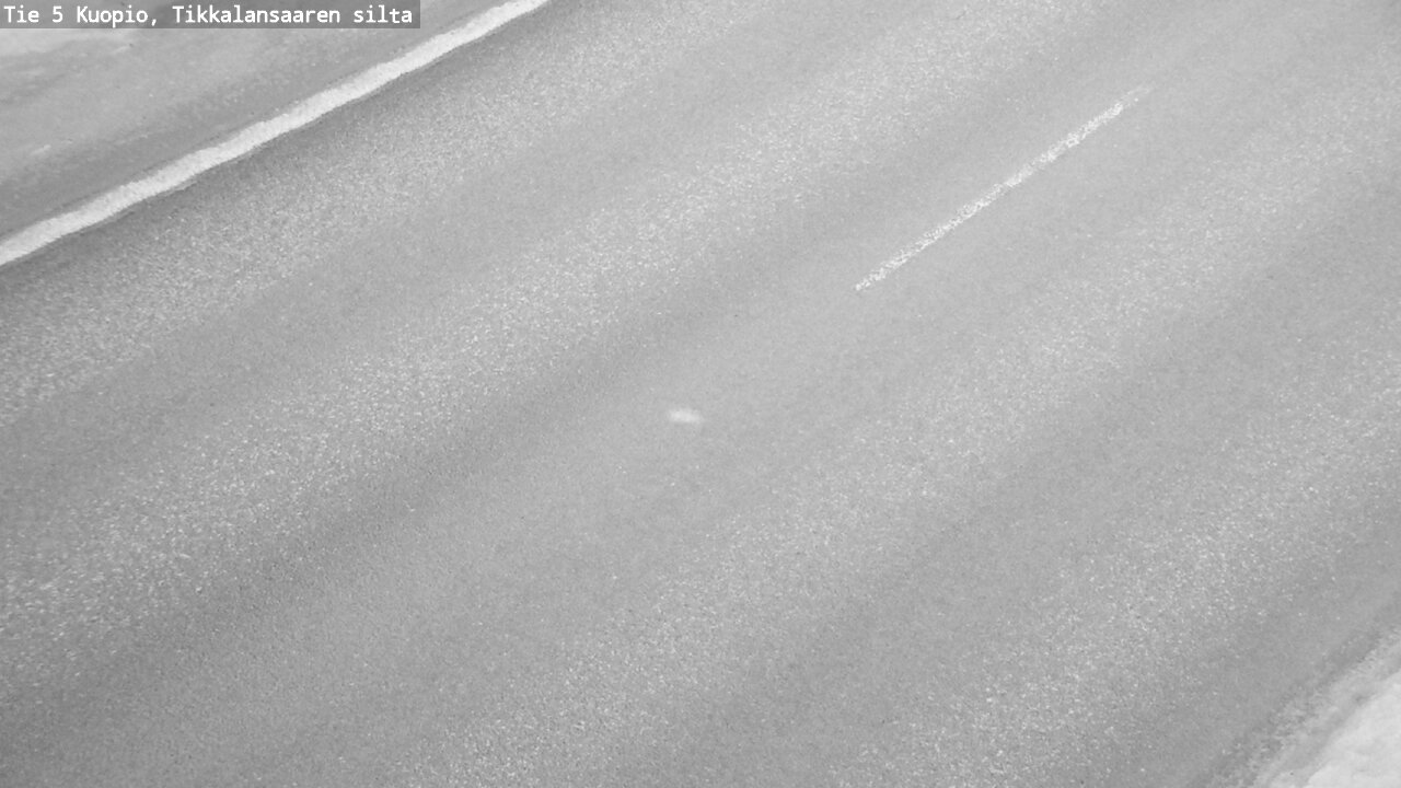 Weather Camera Image Väg 5 Kuopio, Tikkalansaari, Kuopio, Pohjois-Savo