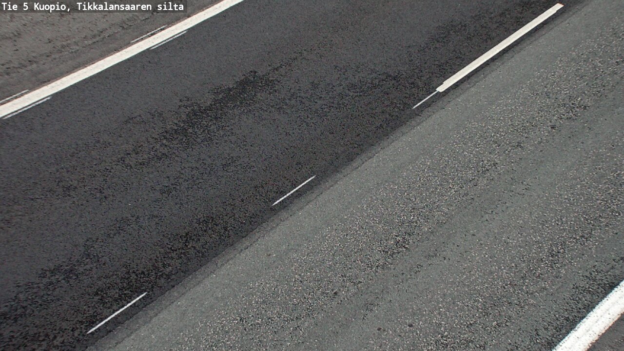 Weather Camera Image Road 5 Kuopio, Tikkalansaari, Kuopio, Pohjois-Savo