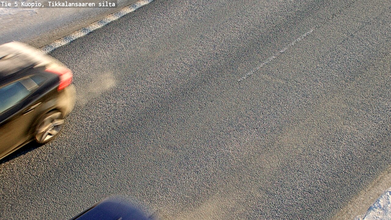Weather Camera Image Väg 5 Kuopio, Tikkalansaari, Kuopio, Pohjois-Savo
