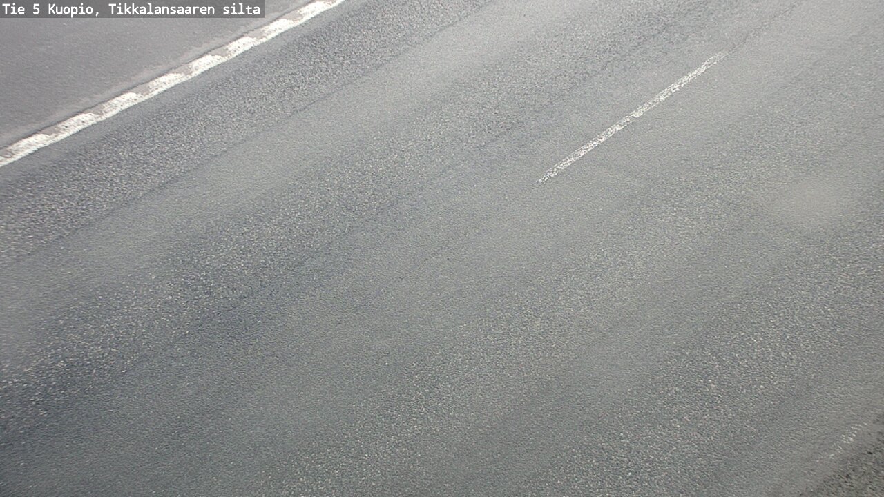 Weather Camera Image Road 5 Kuopio, Tikkalansaari, Kuopio, Pohjois-Savo