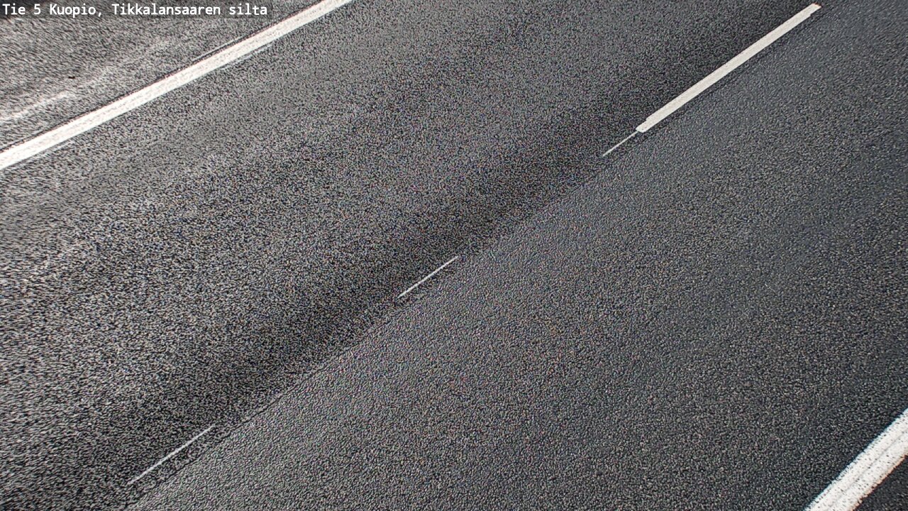 Weather Camera Image Road 5 Kuopio, Tikkalansaari, Kuopio, Pohjois-Savo