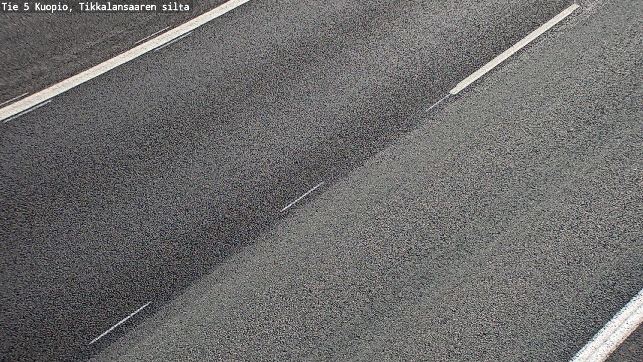 Weather Camera Image Väg 5 Kuopio, Tikkalansaari, Kuopio, Pohjois-Savo