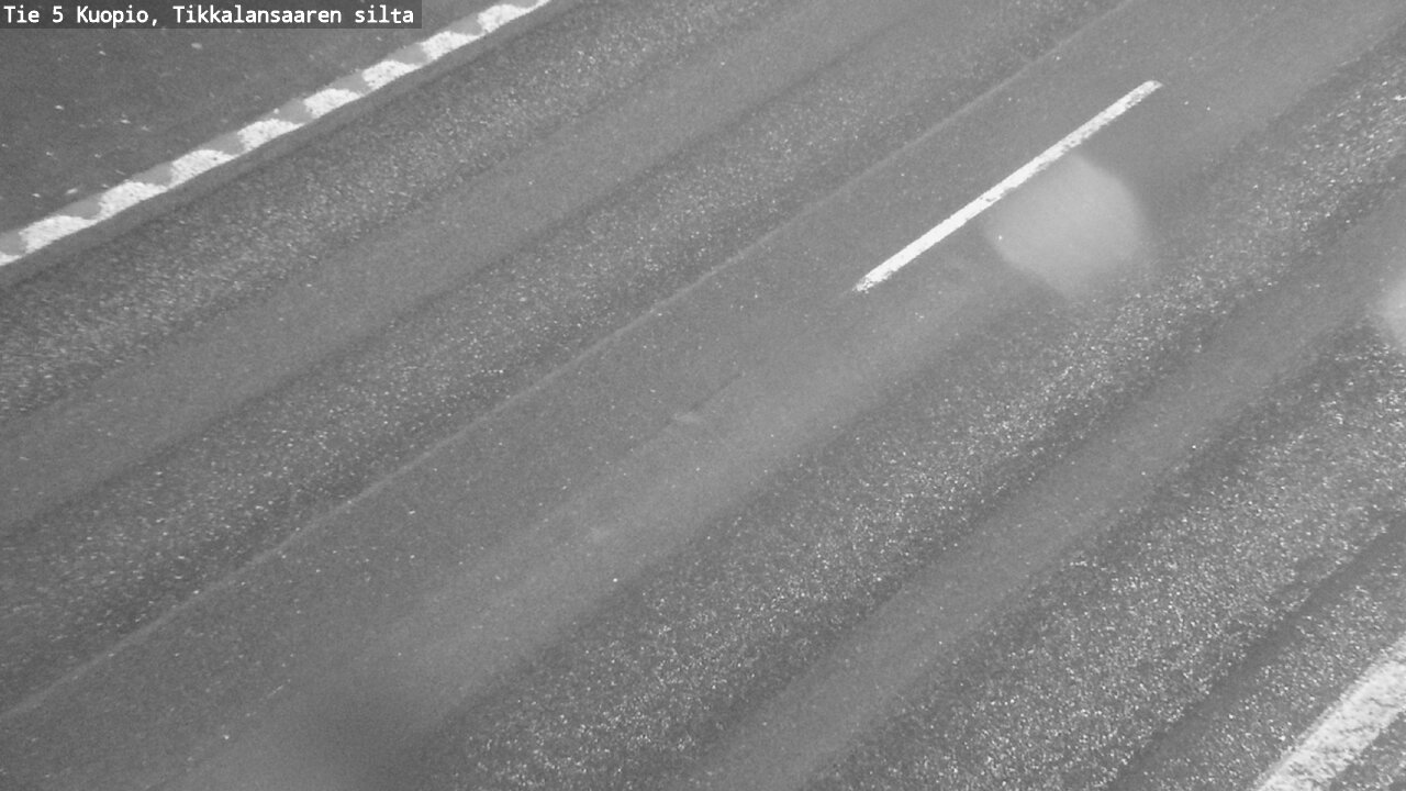 Weather Camera Image Väg 5 Kuopio, Tikkalansaari, Kuopio, Pohjois-Savo