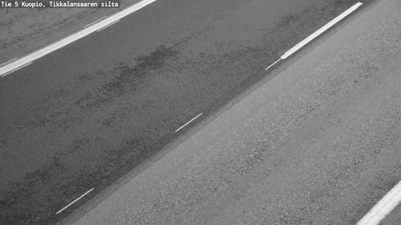 Weather Camera Image Road 5 Kuopio, Tikkalansaari, Kuopio, Pohjois-Savo