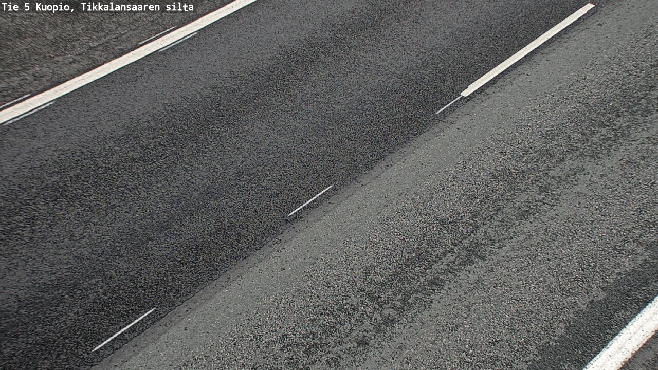 Weather Camera Image Road 5 Kuopio, Tikkalansaari, Kuopio, Pohjois-Savo
