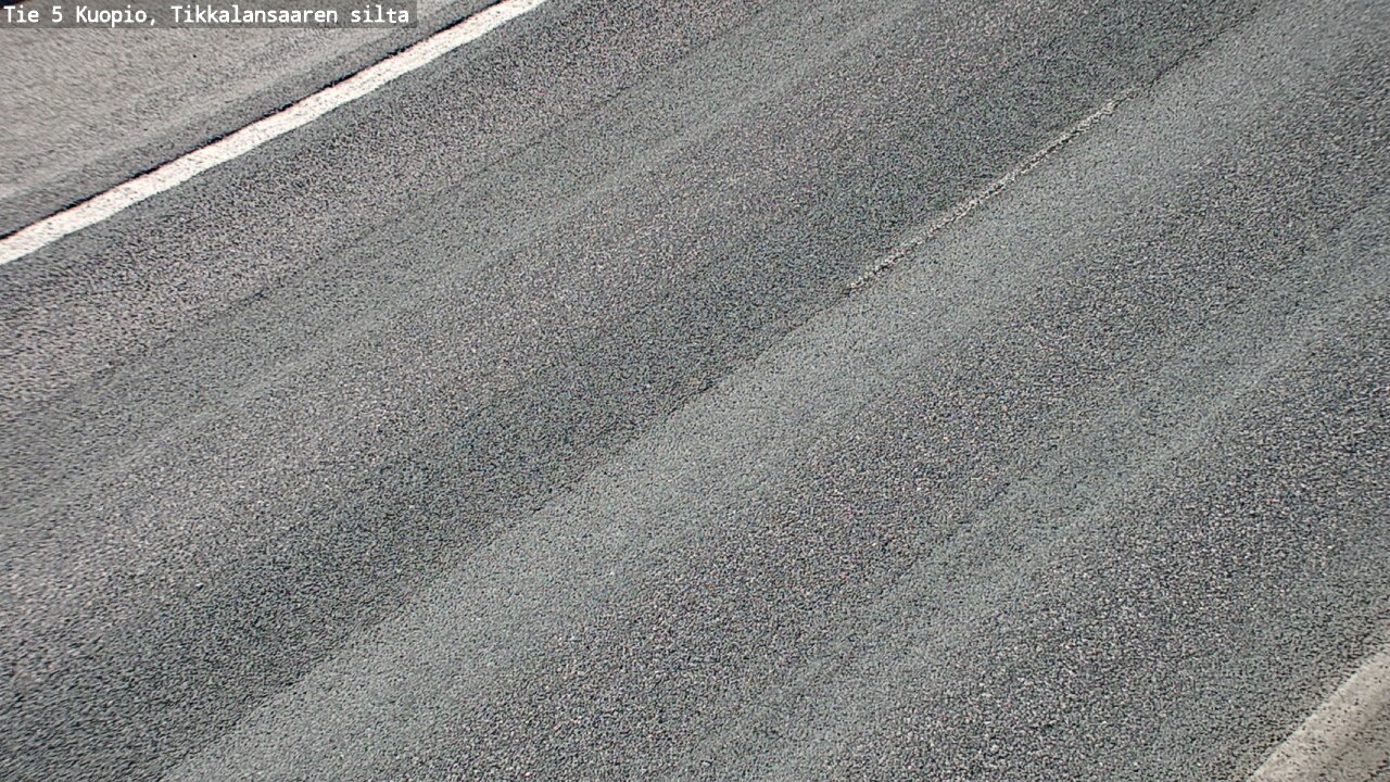Weather Camera Image Väg 5 Kuopio, Tikkalansaari, Kuopio, Pohjois-Savo
