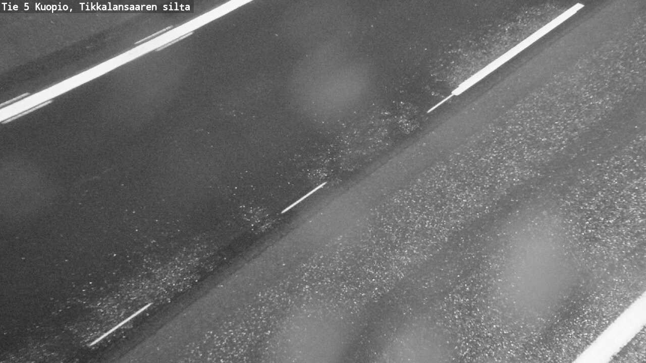 Weather Camera Image Road 5 Kuopio, Tikkalansaari, Kuopio, Pohjois-Savo