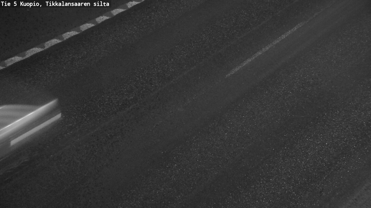 Weather Camera Image Road 5 Kuopio, Tikkalansaari, Kuopio, Pohjois-Savo
