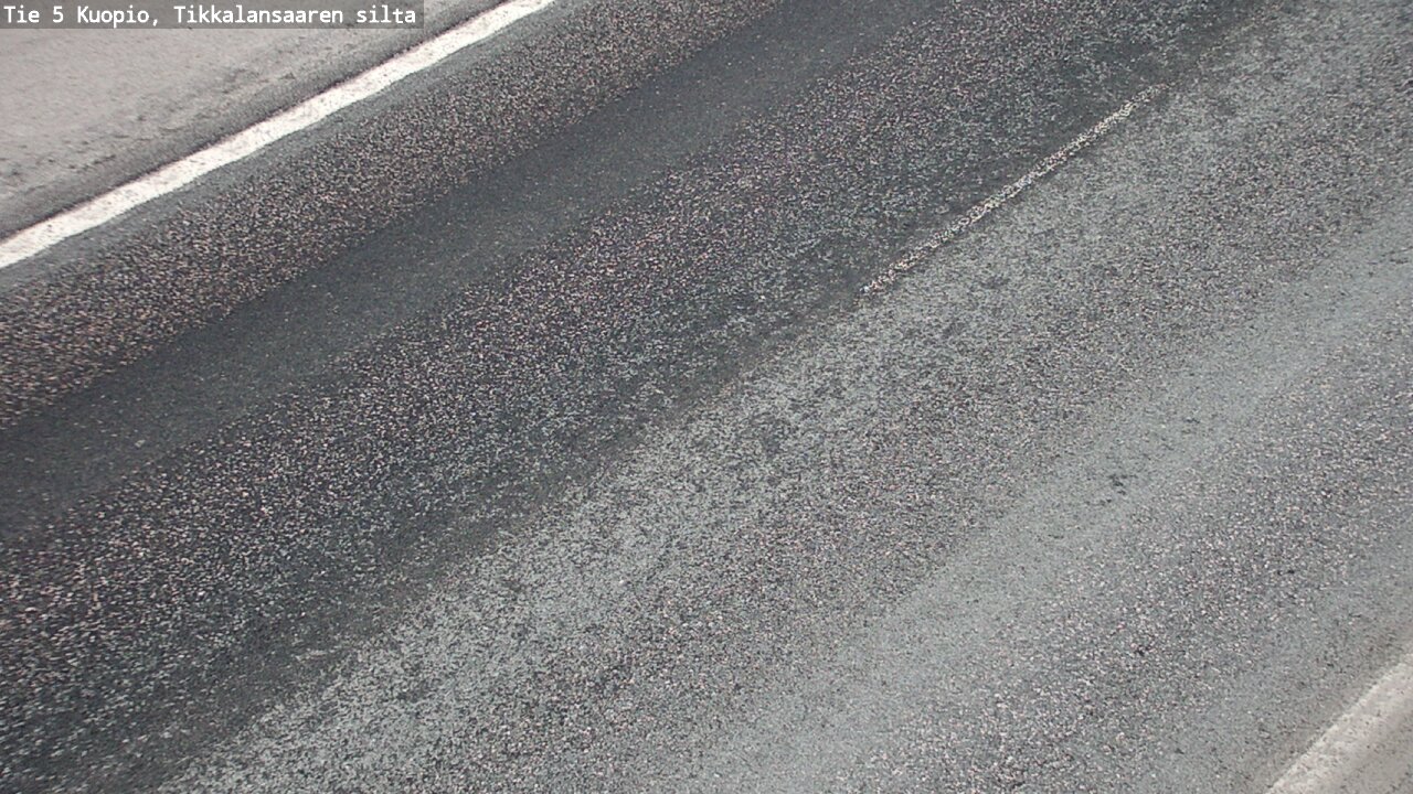 Weather Camera Image Väg 5 Kuopio, Tikkalansaari, Kuopio, Pohjois-Savo