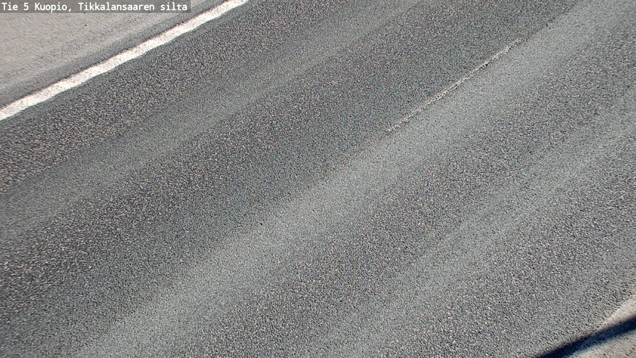 Weather Camera Image Väg 5 Kuopio, Tikkalansaari, Kuopio, Pohjois-Savo