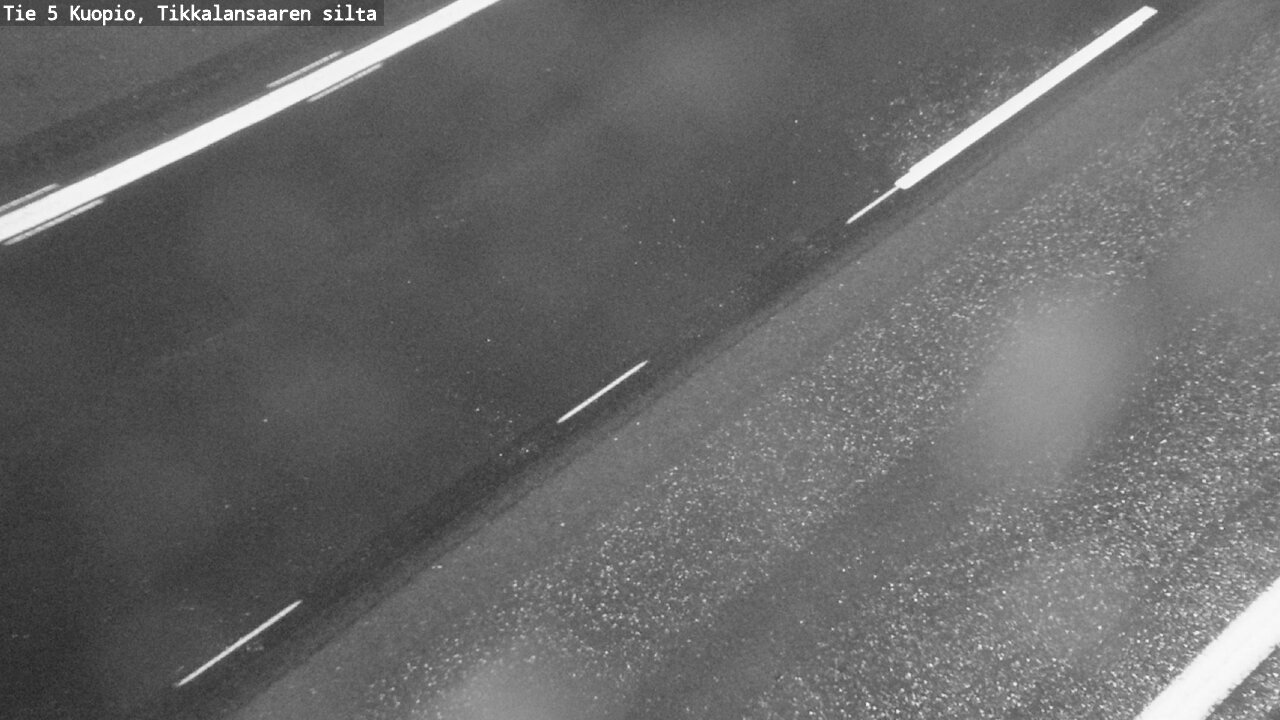 Weather Camera Image Road 5 Kuopio, Tikkalansaari, Kuopio, Pohjois-Savo