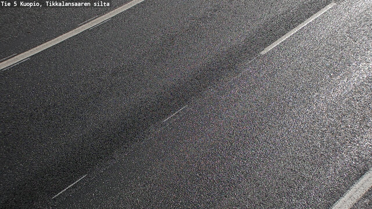 Weather Camera Image Road 5 Kuopio, Tikkalansaari, Kuopio, Pohjois-Savo