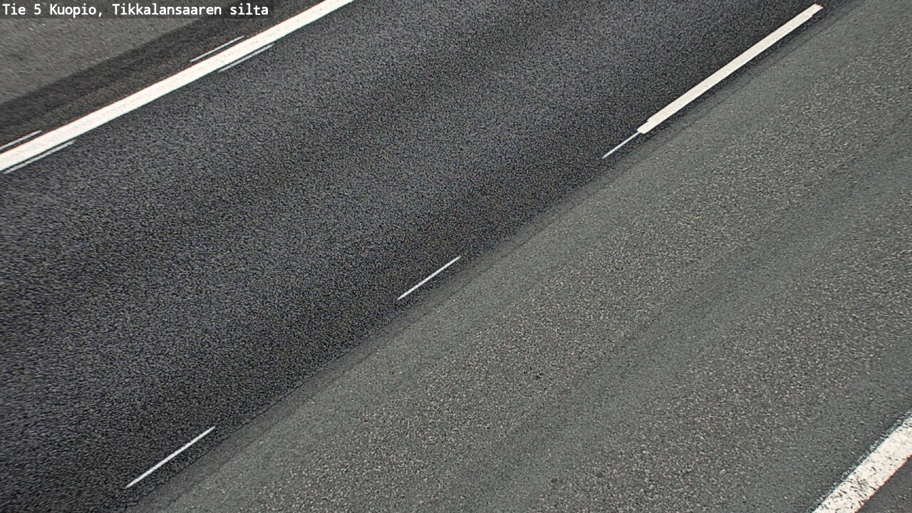 Weather Camera Image Road 5 Kuopio, Tikkalansaari, Kuopio, Pohjois-Savo