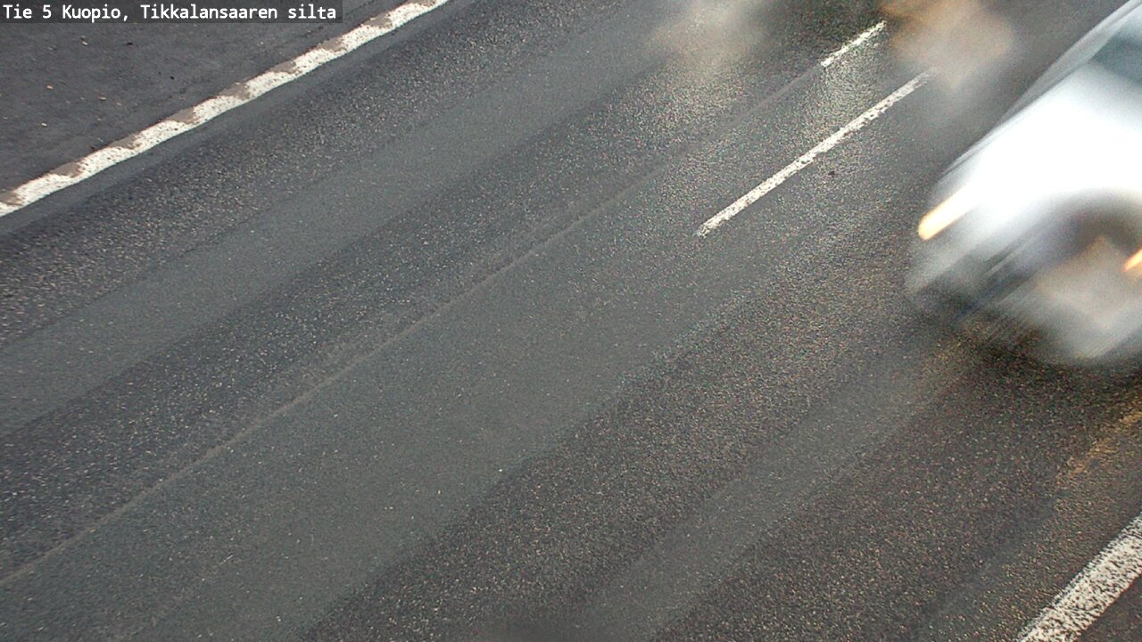 Weather Camera Image Väg 5 Kuopio, Tikkalansaari, Kuopio, Pohjois-Savo