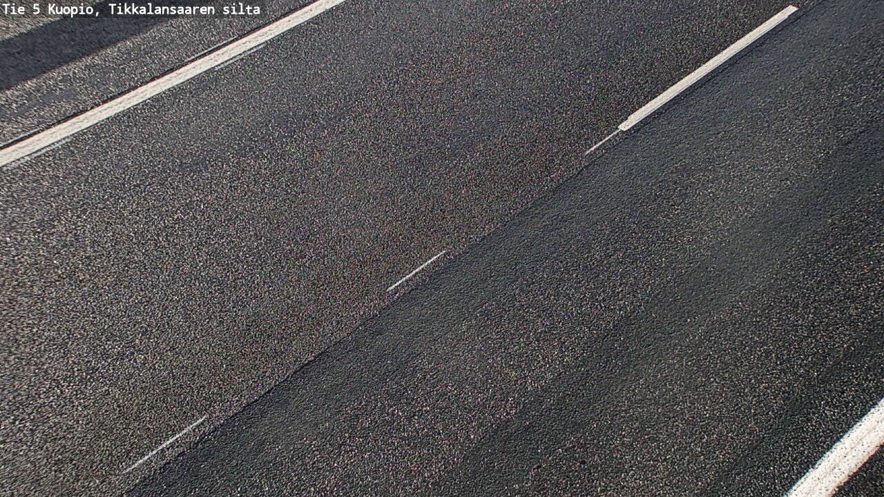 Weather Camera Image Road 5 Kuopio, Tikkalansaari, Kuopio, Pohjois-Savo