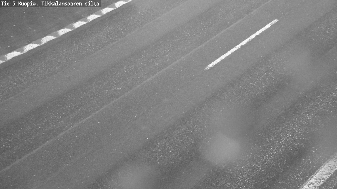 Weather Camera Image Väg 5 Kuopio, Tikkalansaari, Kuopio, Pohjois-Savo