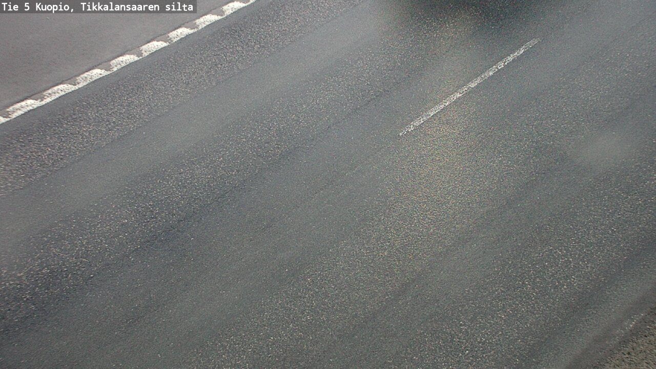 Weather Camera Image Road 5 Kuopio, Tikkalansaari, Kuopio, Pohjois-Savo
