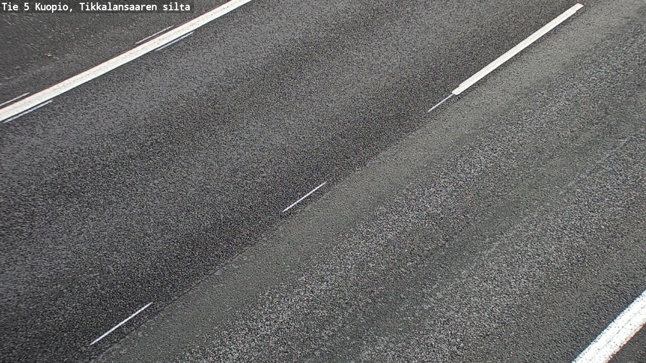 Weather Camera Image Road 5 Kuopio, Tikkalansaari, Kuopio, Pohjois-Savo