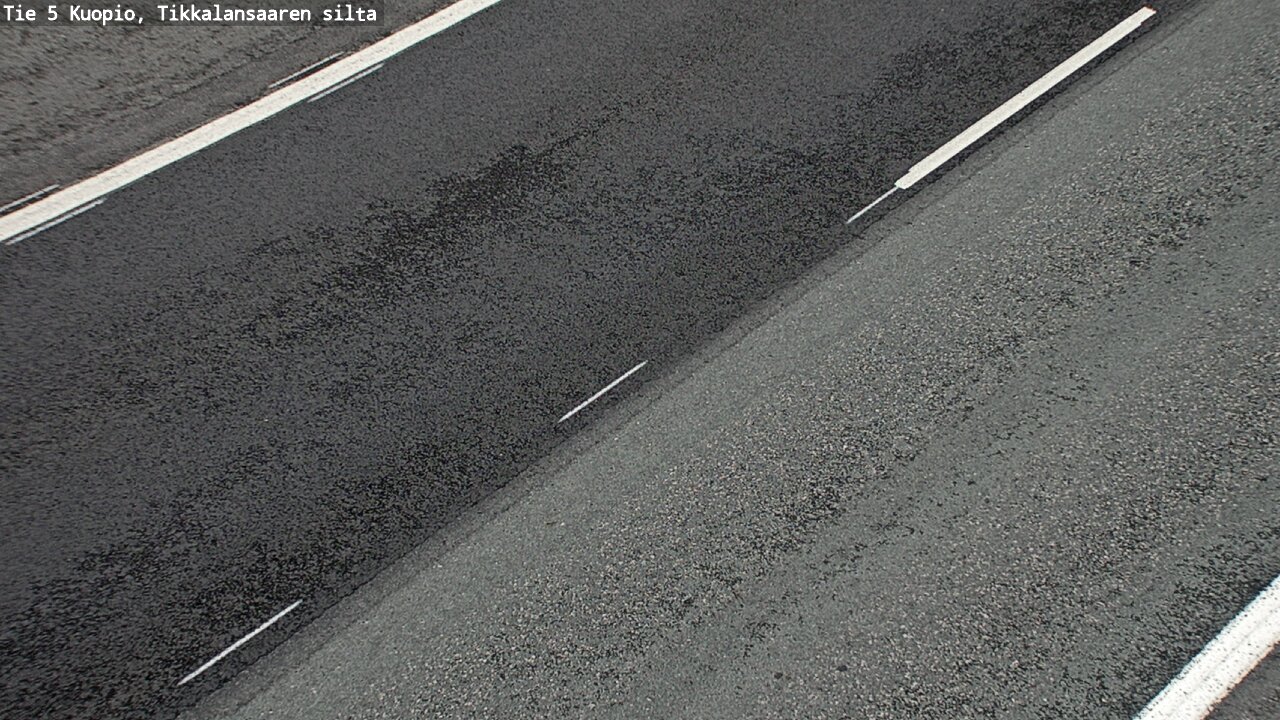 Weather Camera Image Road 5 Kuopio, Tikkalansaari, Kuopio, Pohjois-Savo