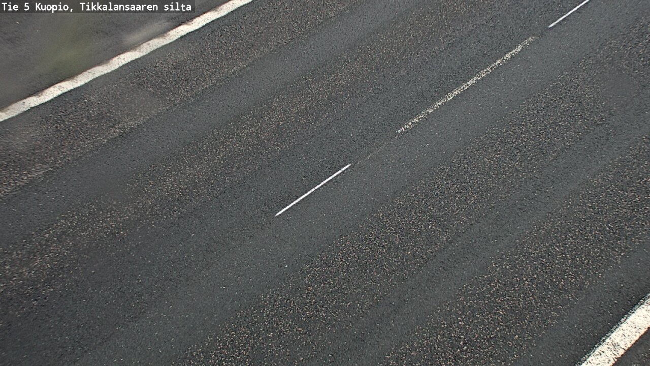 Weather Camera Image Väg 5 Kuopio, Tikkalansaari, Kuopio, Pohjois-Savo