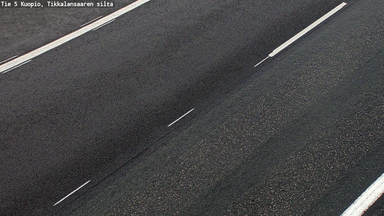 Weather Camera Image Road 5 Kuopio, Tikkalansaari, Kuopio, Pohjois-Savo