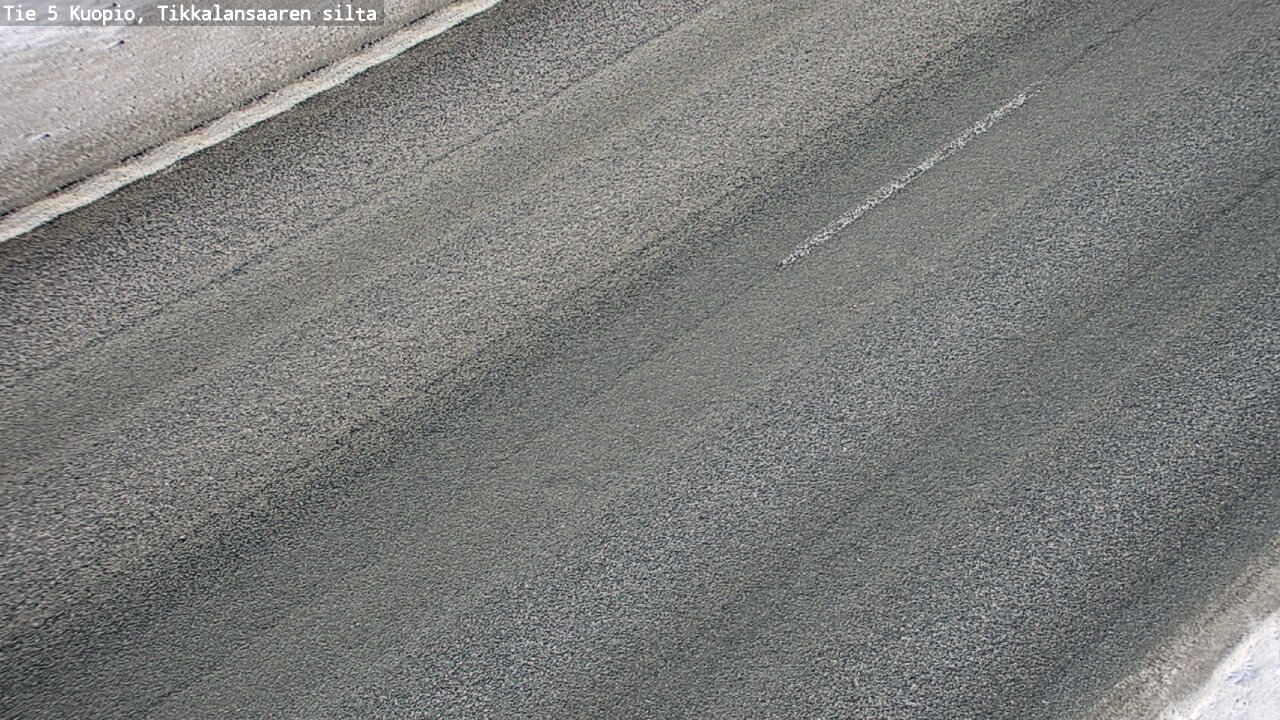 Weather Camera Image Väg 5 Kuopio, Tikkalansaari, Kuopio, Pohjois-Savo