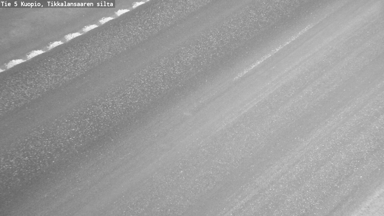Weather Camera Image Road 5 Kuopio, Tikkalansaari, Kuopio, Pohjois-Savo