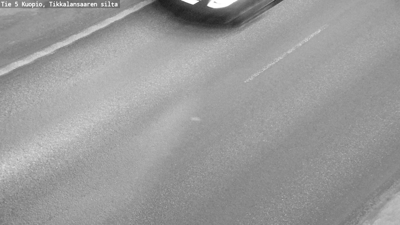 Weather Camera Image Väg 5 Kuopio, Tikkalansaari, Kuopio, Pohjois-Savo