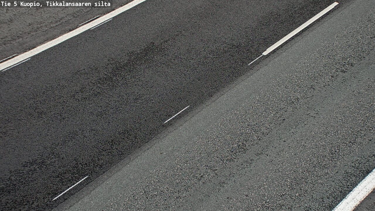 Weather Camera Image Road 5 Kuopio, Tikkalansaari, Kuopio, Pohjois-Savo