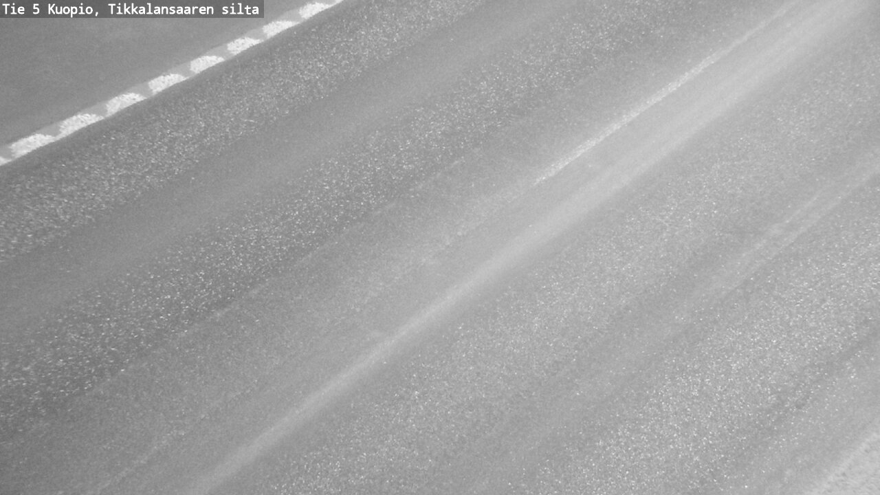Weather Camera Image Road 5 Kuopio, Tikkalansaari, Kuopio, Pohjois-Savo