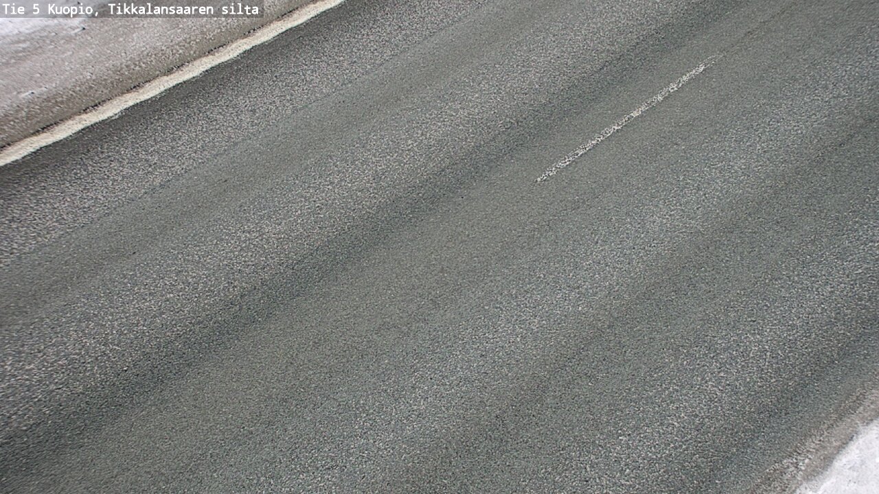 Weather Camera Image Väg 5 Kuopio, Tikkalansaari, Kuopio, Pohjois-Savo