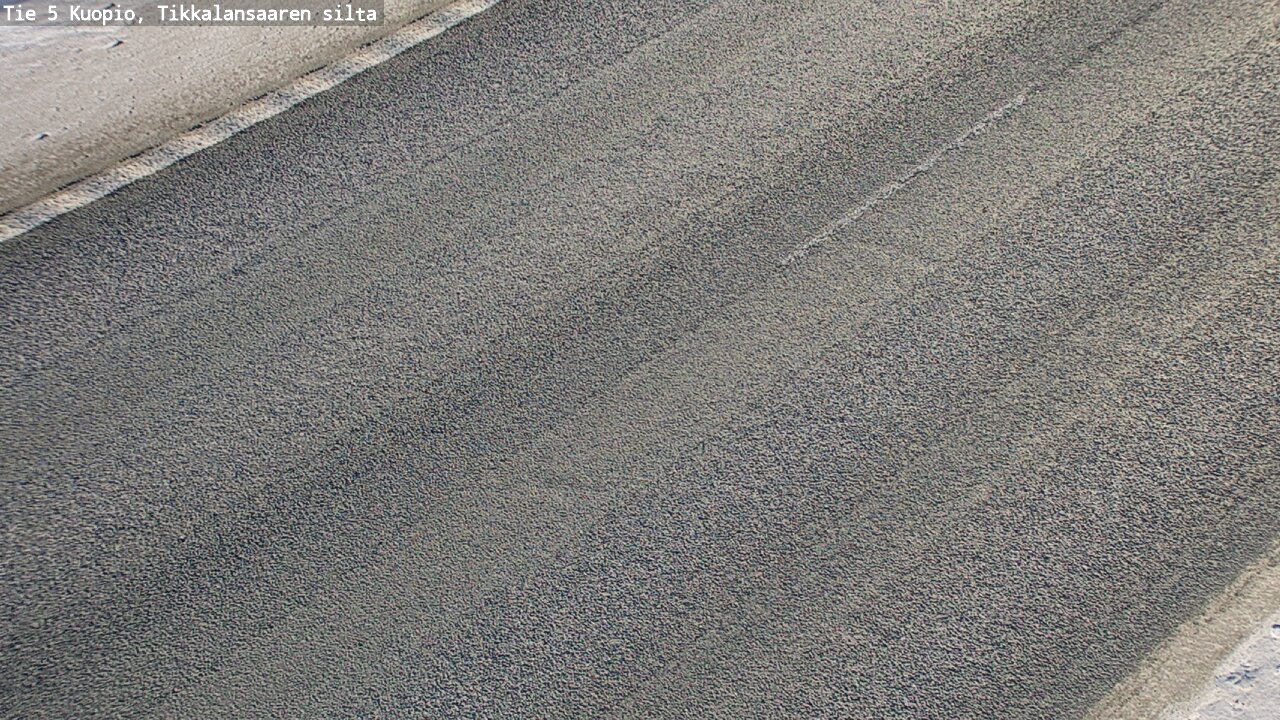 Weather Camera Image Väg 5 Kuopio, Tikkalansaari, Kuopio, Pohjois-Savo