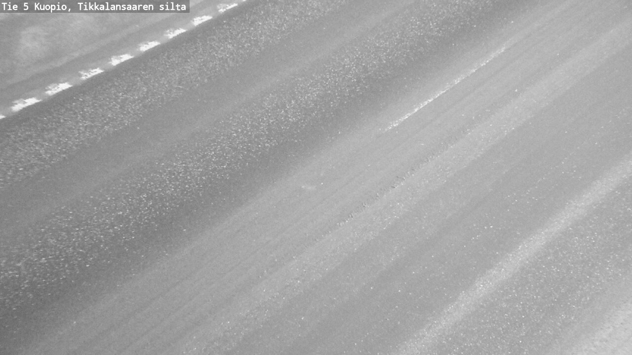 Weather Camera Image Road 5 Kuopio, Tikkalansaari, Kuopio, Pohjois-Savo