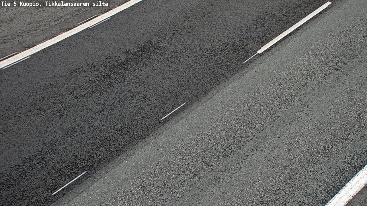 Weather Camera Image Road 5 Kuopio, Tikkalansaari, Kuopio, Pohjois-Savo