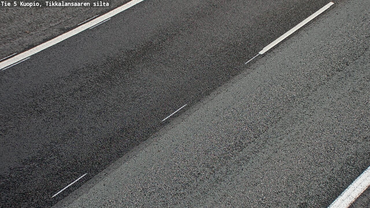 Weather Camera Image Road 5 Kuopio, Tikkalansaari, Kuopio, Pohjois-Savo