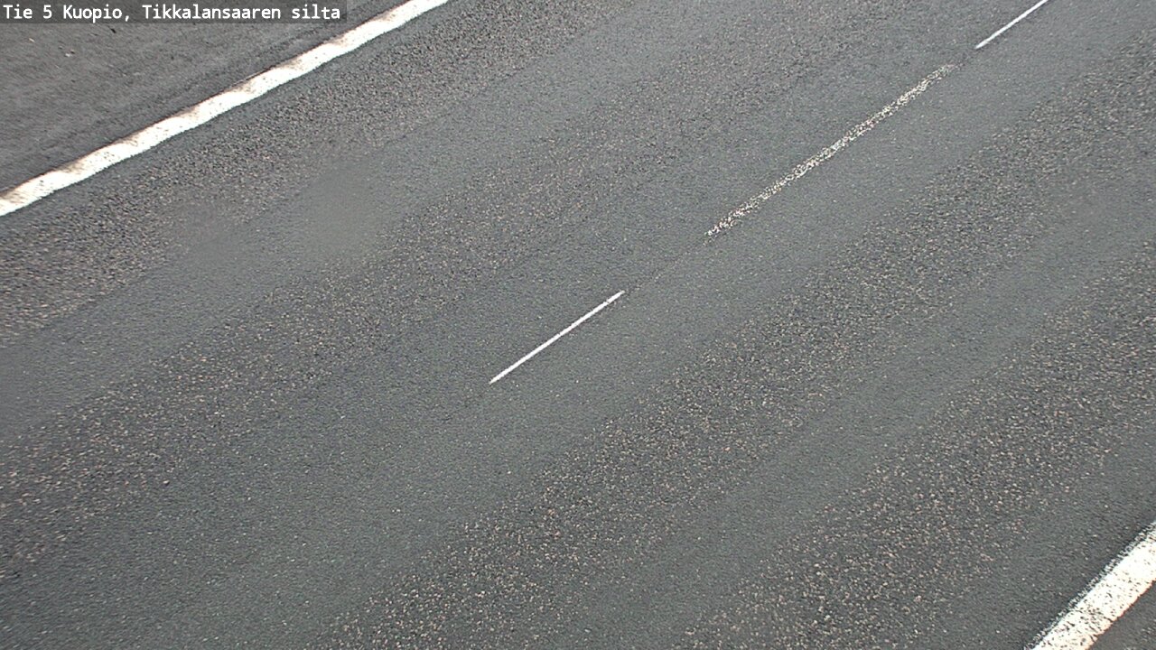 Weather Camera Image Väg 5 Kuopio, Tikkalansaari, Kuopio, Pohjois-Savo