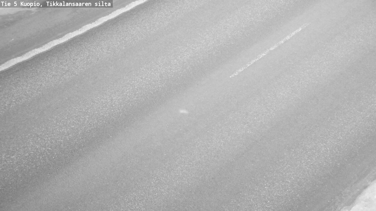 Weather Camera Image Väg 5 Kuopio, Tikkalansaari, Kuopio, Pohjois-Savo