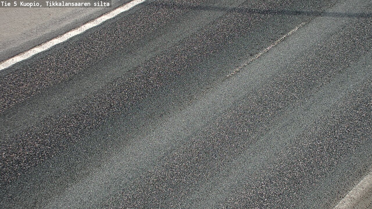 Weather Camera Image Väg 5 Kuopio, Tikkalansaari, Kuopio, Pohjois-Savo