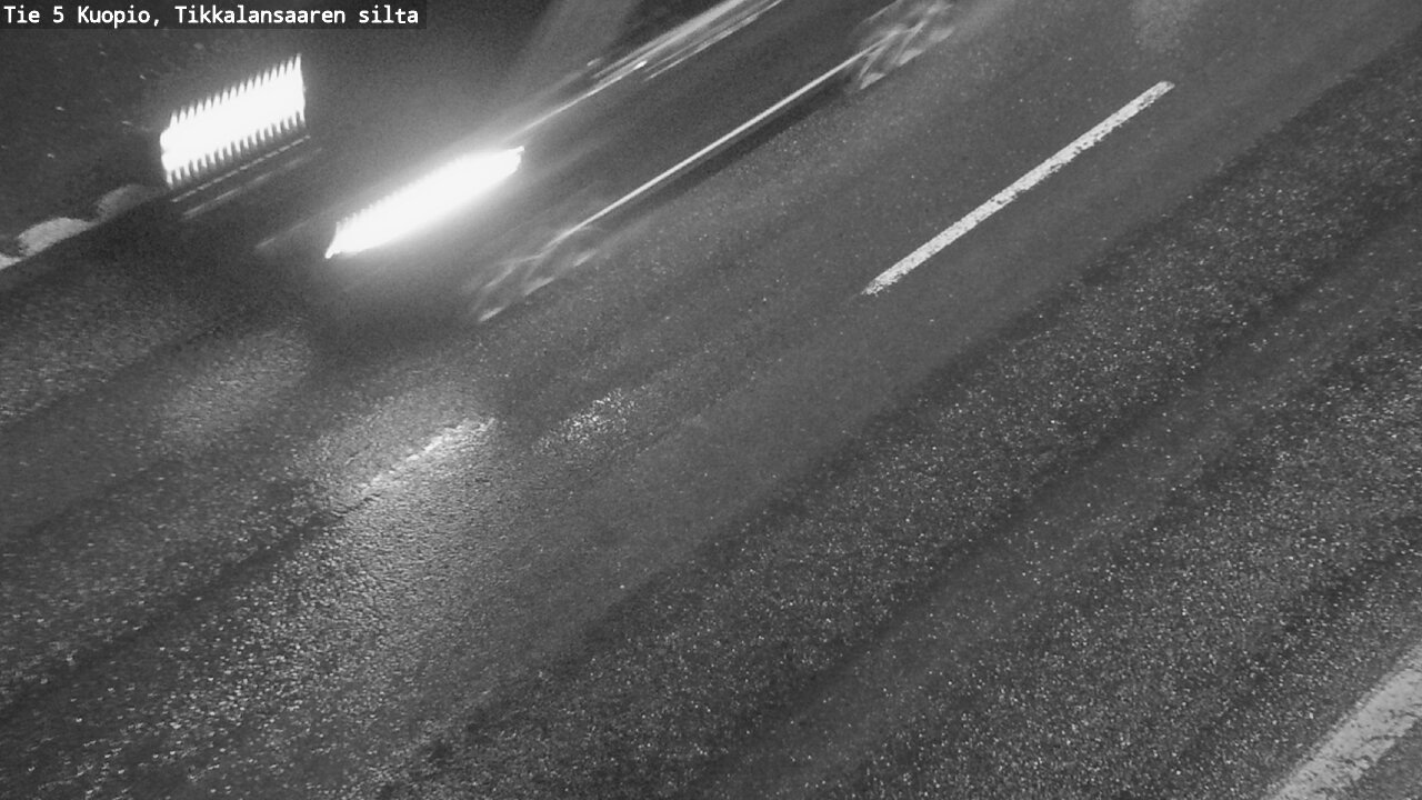 Weather Camera Image Road 5 Kuopio, Tikkalansaari, Kuopio, Pohjois-Savo