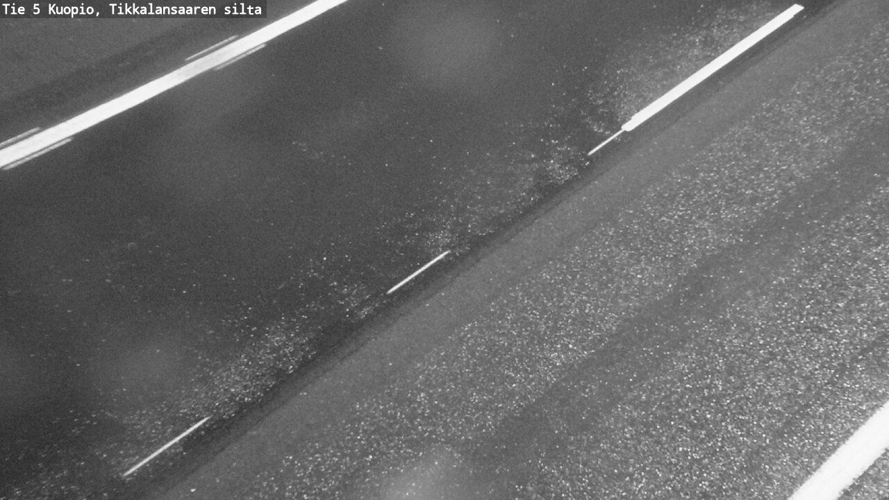 Weather Camera Image Road 5 Kuopio, Tikkalansaari, Kuopio, Pohjois-Savo