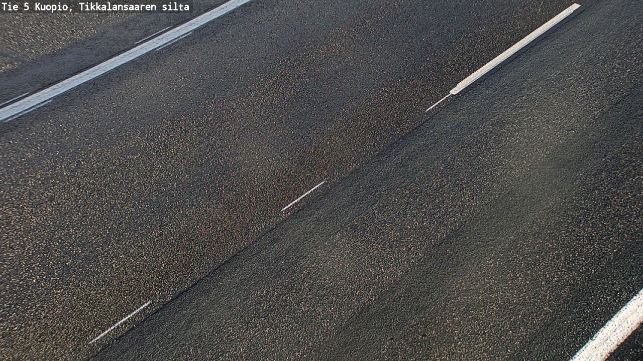 Weather Camera Image Road 5 Kuopio, Tikkalansaari, Kuopio, Pohjois-Savo