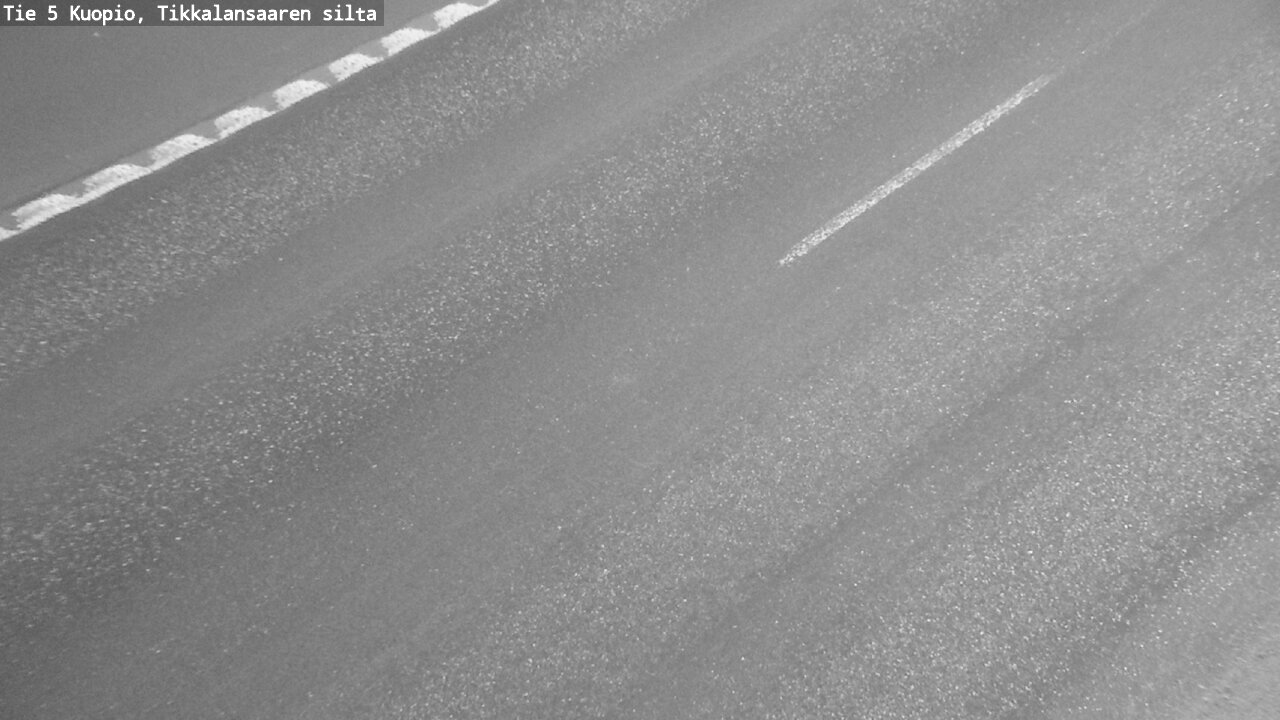 Weather Camera Image Road 5 Kuopio, Tikkalansaari, Kuopio, Pohjois-Savo