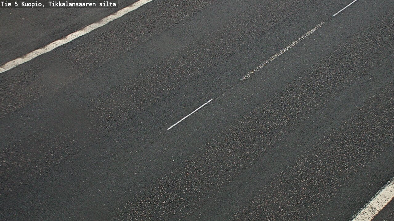 Weather Camera Image Väg 5 Kuopio, Tikkalansaari, Kuopio, Pohjois-Savo