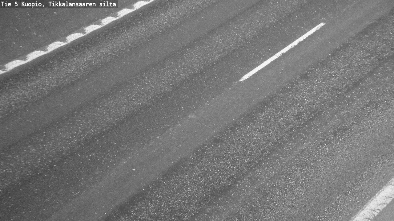 Weather Camera Image Road 5 Kuopio, Tikkalansaari, Kuopio, Pohjois-Savo
