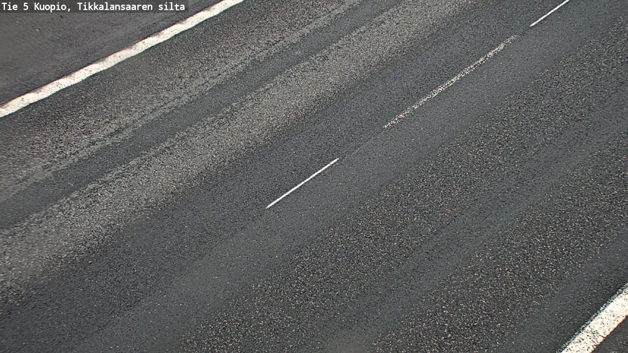 Weather Camera Image Road 5 Kuopio, Tikkalansaari, Kuopio, Pohjois-Savo