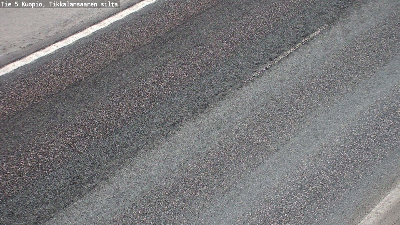 Weather Camera Image Road 5 Kuopio, Tikkalansaari, Kuopio, Pohjois-Savo