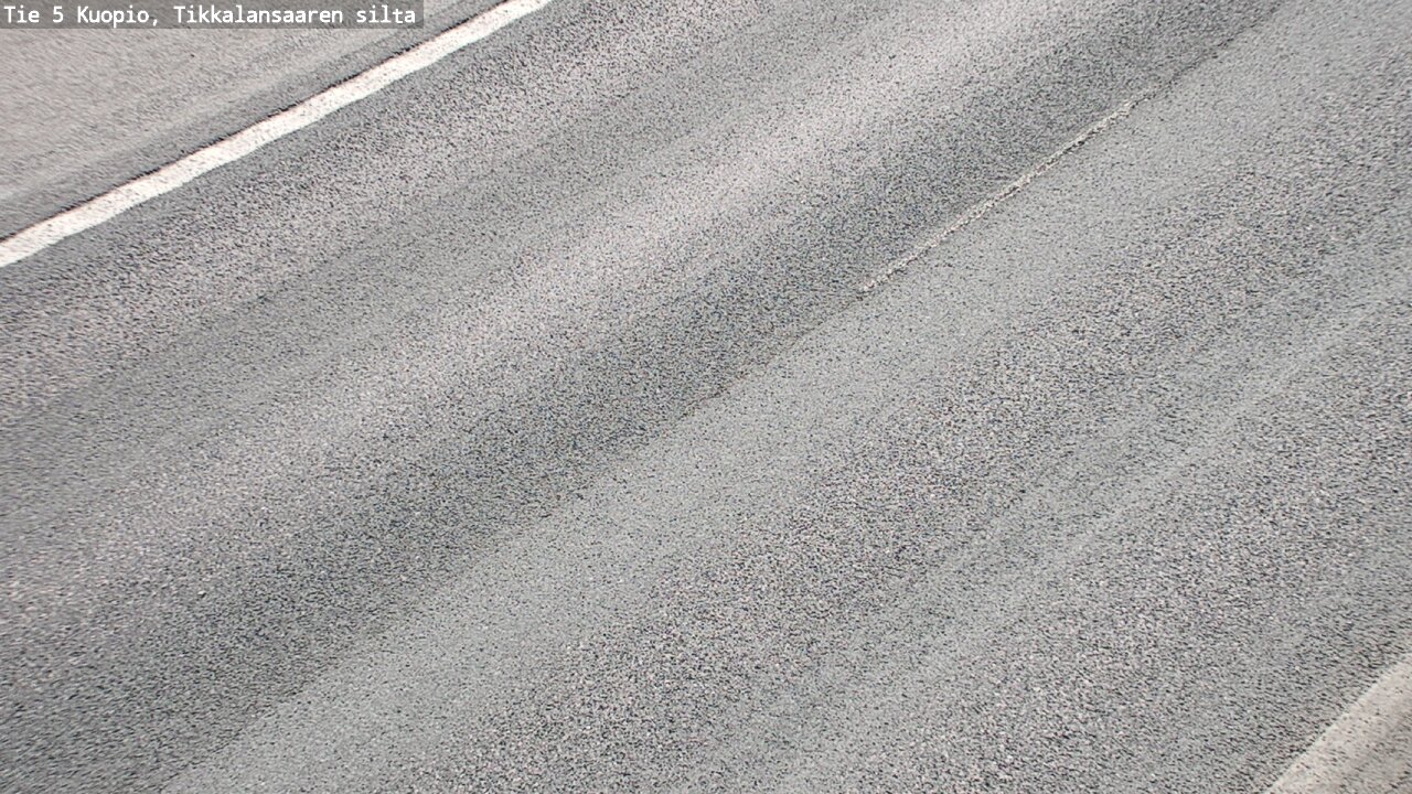 Weather Camera Image Väg 5 Kuopio, Tikkalansaari, Kuopio, Pohjois-Savo