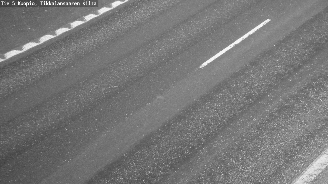 Weather Camera Image Road 5 Kuopio, Tikkalansaari, Kuopio, Pohjois-Savo