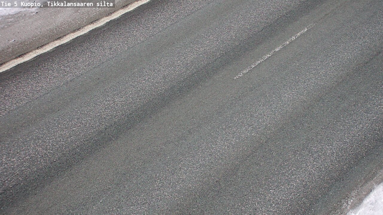 Weather Camera Image Väg 5 Kuopio, Tikkalansaari, Kuopio, Pohjois-Savo