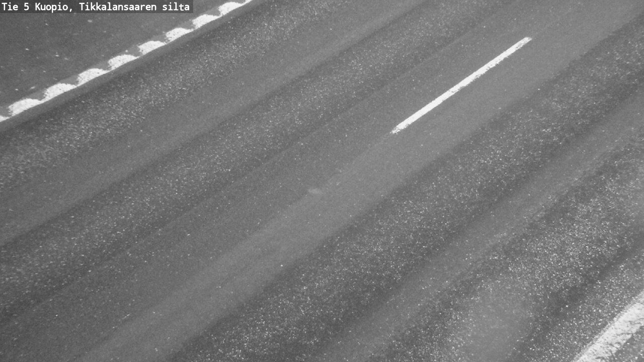 Weather Camera Image Väg 5 Kuopio, Tikkalansaari, Kuopio, Pohjois-Savo